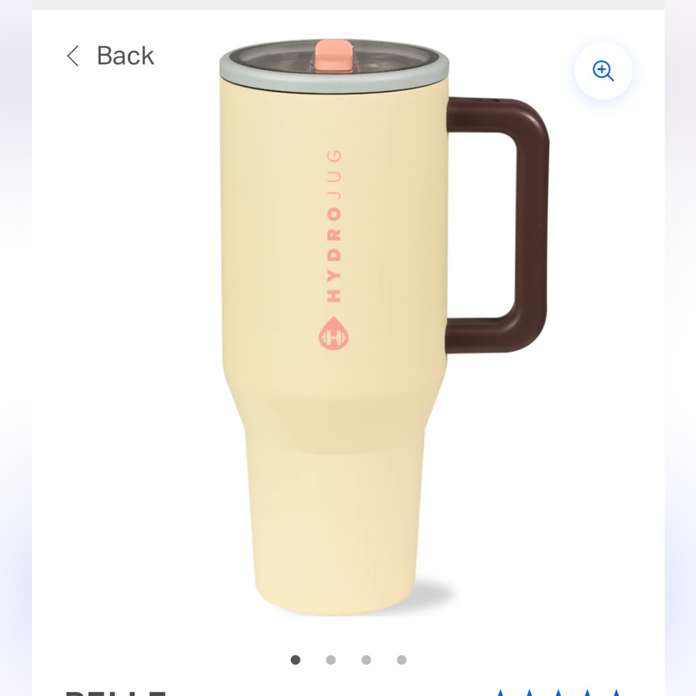 Yellow Hydrojug 40oz